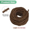 Unique Bargains Soft Polyester Decorative Cord Twisted Rope Trim 1 Pc - 3 of 4