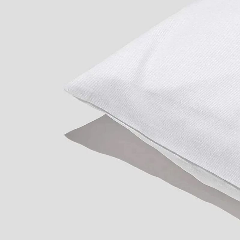 Silvon Anti-Acne Silver Infused Pillowcase Woven with Pure Silver and Breathable Supima Cotton, Standard White, 3 of 5