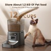 Oneisall PFD-001 PRO Automatic Cat Feeder, WiFi Cat Food Dispenser with App Control - 4 of 4
