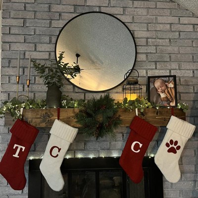 Knit Monogram Christmas Stocking White Y - Wondershop™ : Target