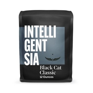 Intelligentsia Direct Trade Black Cat Classic Espresso Roast Dark Roast Whole Bean Coffee -12oz - 1 of 4