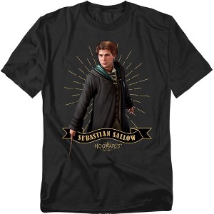 Hogwarts Legacy Sebastian Sallow Slytherin Adult T-Shirt 6X Large - 1 of 4