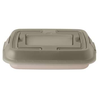 Anolon Advanced Bronze Bakeware 9 X 13 Nonstick Covered Cake Pan With  Silicone Grips : Target