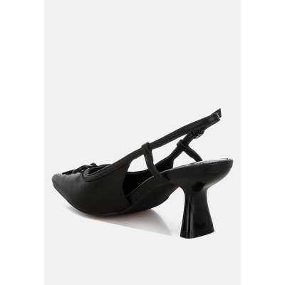 Danvers Kitten Heel Pointy Slingbacks - image 3