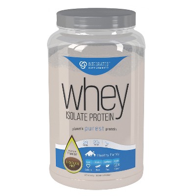 Integrated Supplements Whey Isolate Protein Powder - Chocolate Mint - 28.64oz