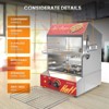 Winado 42.3QT 500W 110V Hot Dog Steamer With Bun Warmer - 2 of 4