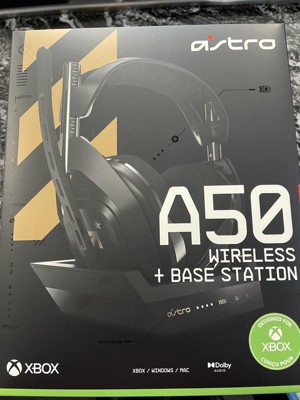 Astro Gaming A50 Wireless Dolby Atmos Over-the-Ear Gaming Headset for Xbox  Series XS, Xbox One, and PC with Base Station Black With Cleaning kit Bolt  Axtion Bundle Like New 