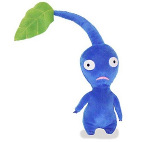 Little Buddy Llc Pikmin 5 Plush Blue Leaf With Mini Box Target