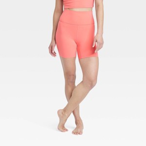 Women's Everyday Soft Ultra High-Rise Bike Shorts 6" - All In Motion™ - 1 of 4