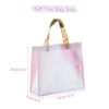 Unique Bargains Non-Woven Fabrics Smooth Glittery Surfaces Durable Gift Bags 60 Pcs - 2 of 4