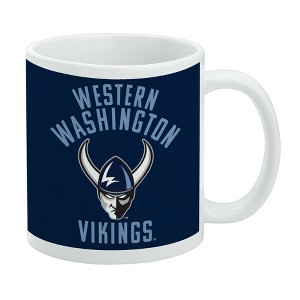 Western Washington University Vikings Logo Ceramic Coffee Mug Novelty Gift Mugs for Coffee Tea and Hot Drinks 11oz White - 1 of 4