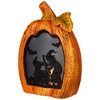 Northlight Witch Stirring Flickering Cauldron Scene Inside Pumpkin Halloween Decoration - 13" - LED Orange Light - 4 of 4