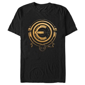 Men's Marvel Eternals Golden Logo T-Shirt - 1 of 4