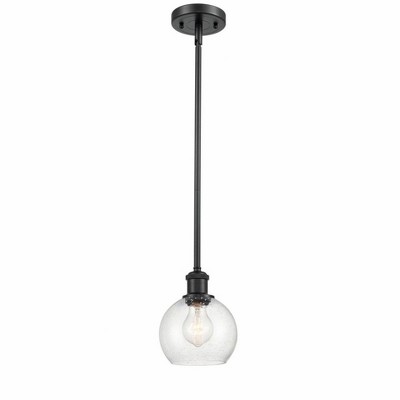 Athens - 1 Light Mini Pendant In Industrial Style-7.88 Inches Tall and 6 Inches Wide