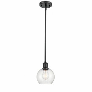 Athens - 1 Light Mini Pendant In Industrial Style-7.88 Inches Tall and 6 Inches Wide - 1 of 1