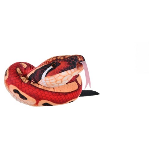 Wild Republic Plush Snake Blood Python Stuffed Animal, 54 Inches : Target