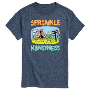 Men's - Pete the Cat - Sprinkle Kindness Short Sleeve Graphic T-Shirt - 1 of 4