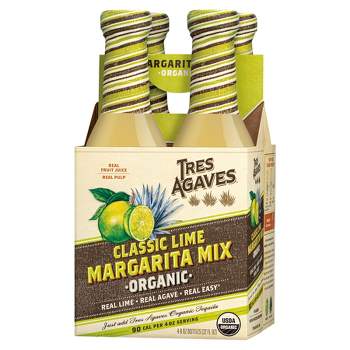 Tres Agaves Lime Margarita Mix - 4pk/8 fl oz Bottles