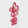 Flower Center Post Earrings - A New Day™ Pink - 2 of 2
