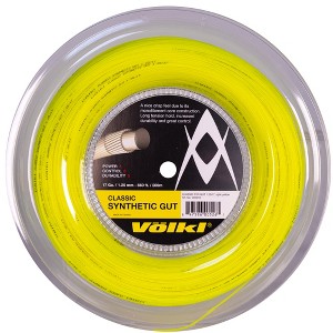 VOLKL Classic Synthetic Gut | Tennis Racquet String | All Around | Nylon-based Center Core - 1 of 1
