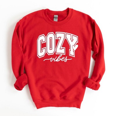 Simply Sage Market Women's Graphic Sweatshirt Cozy Vibes Bold