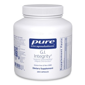 Pure Encapsulations G.I. Integrity - Enhanced Support for Gastrointestinal Integrity and Function - 240 Capsules - 1 of 4