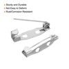 Unique Bargains Metal Blankets Crafts Brooch Making Home Sewing Safety Pins 50 Pcs - 4 of 4