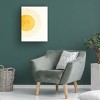 Canvas Wall Art - Tom Quartermaine 'Yellow Boho Setting Sun 1' Wall Art for Living Room, Bedroom, or Office Décor by Trademark Fine Art - 14 x 19 - 4 of 4