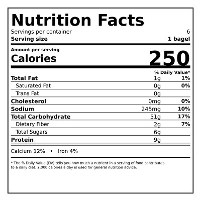 Snack it Naturally  Plain Bagel with cream cheese cup - 4oz