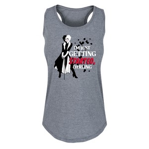 Women's - Cruella -  Graphic Racerback Tank - 1 of 4