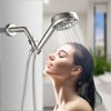 Cobbe 7 Settings Hand Shower (with Filtration) Single Handle Wall Mounted Showerhead with 59-Inch Stainless Steel Hose and Valve Brushed Nickel - 4 of 4