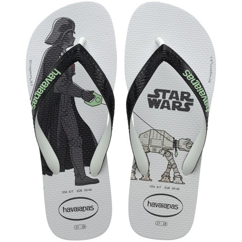 Star wars store flip flops mens