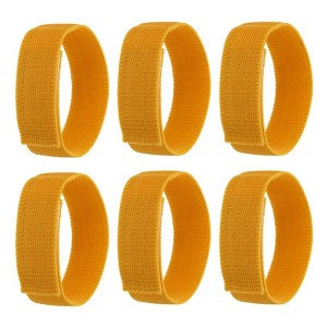Unique Bargains Nylon Elastic Hiking Fishing Cycling Ankle Boot Straps 6 Pcs - 1 of 4