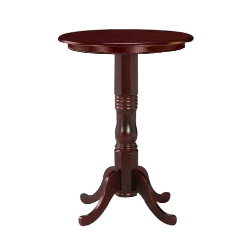Round Pedestal Pub Table Wood/Cherry - Boraam Industries