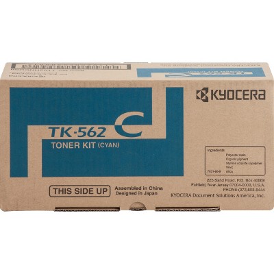 Kyocera TK562C Toner Cartridge - Laser - Cyan - Original