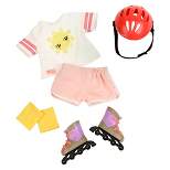 Our Generation Roll With It Rollerblades Fashion Outfit for 18" Dolls