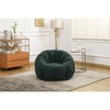 Lyngins Giant Faux Fur Bean Bag Chair, Ergonomic Lazy Chair with Memory Foam, Stylish Accent Chair, Single Sofa Chair for Home & Leisure - 2 of 4