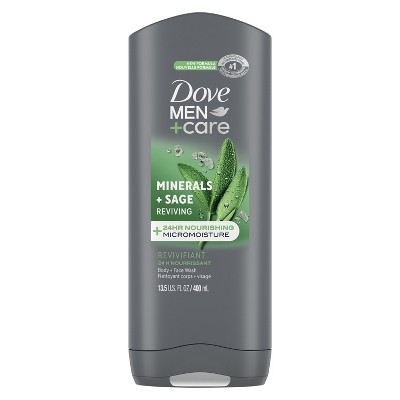 Dove Reviving Minerals & Sage Body and Face Wash, 13.5 oz