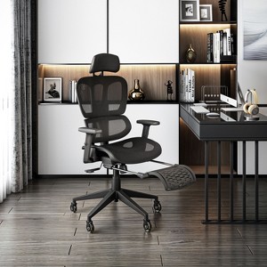 Vynxaria Techni Mobili Ultimate Reclining Ergonomic Mesh Office Chair with Lumbar Support and Footrest - 1 of 4