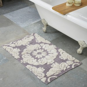 Medallion Collection 100% Cotton Tufted Bath Rug Set of 3 - Better Trends - 1 of 4
