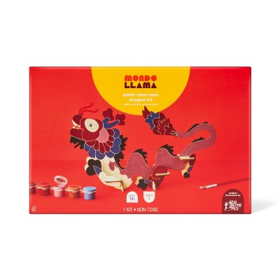 Paint-Your-Own Lunar New Year Dragon Kit - Mondo Llama™