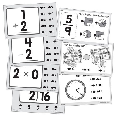 Teacher Created Resources Power Pen Learning Math Quiz Cards Addition, 