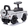 Best Ride On Cars Realistic Children's Mercedes G-Wagon Foot to Floor Ride Along Car & Push Behind Walker with Hidden Storage and Support Bar - 4 of 4