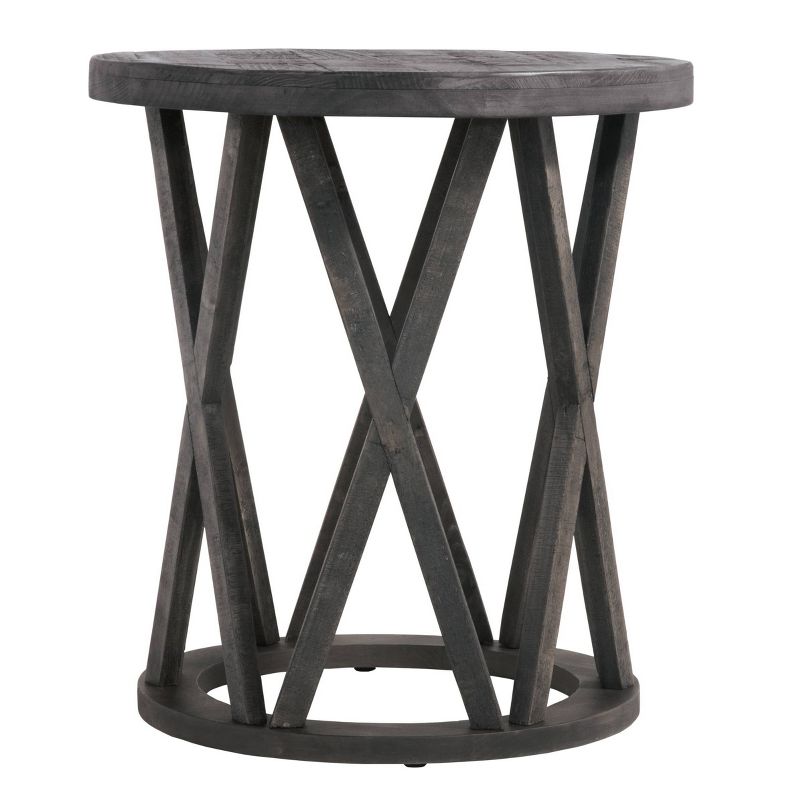 Sharzane Round End Table Taupe - Signature Design by Ashley, 4 of 8