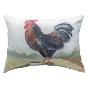 Manual Woodworkers & Weavers Field of Home Rooster Pillow 18x13 inch - 1 of 3