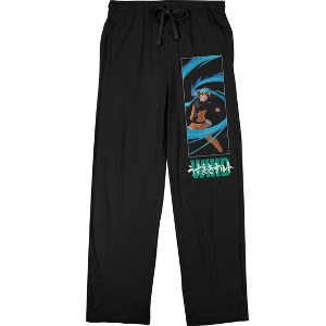 Naruto Shippuden Naruto Wind Men's Black QT Sleep Pajama Pants - 1 of 4