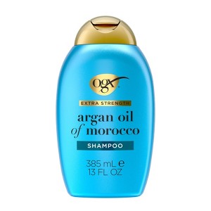 OGX Hydrate & Repair + Argan Oil of Morocco Extra Strength Shampoo for Dry, Damaged Hair - 13 fl oz - 1 of 4