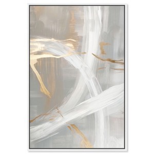 Art Remedy Silvered Spirals II Elegant Gold Abstract Framed - 1 of 4