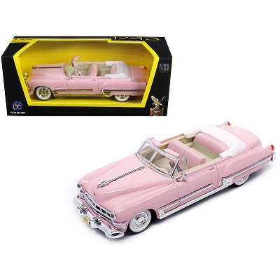 1949 Cadillac Coupe De Ville Pink 1/43 Diecast Model Car by Road Signature