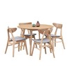 Maliang Wooden Dining Table Set - 2 of 4
